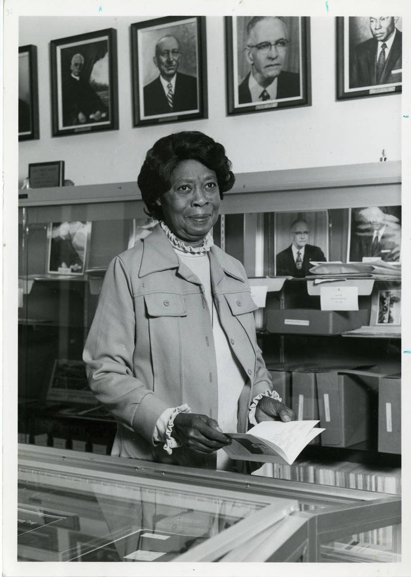 inez_moore_parker_in_the_archives_in_the_1970s