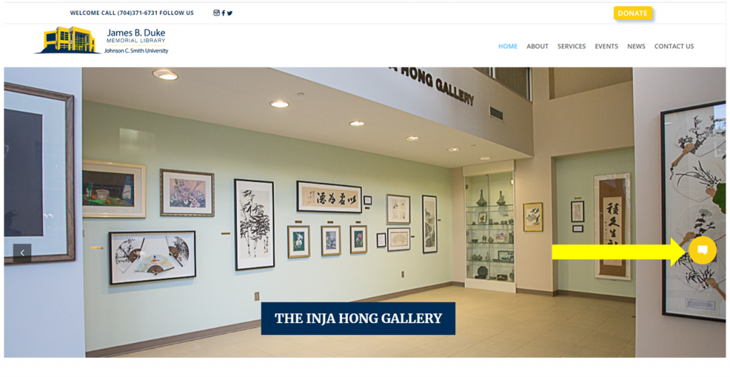 JCSU Library Site Redesign